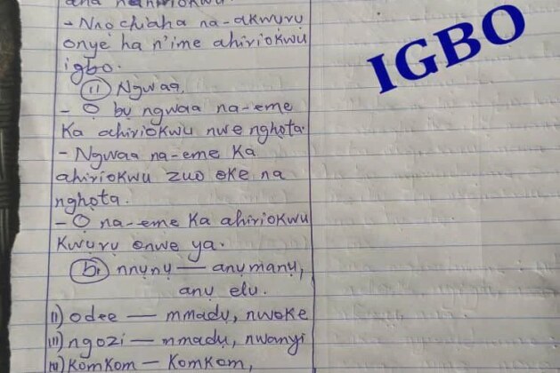 WAEC Igbo Answers Tuesday 20th May 2025