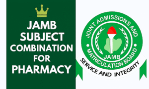 JAMB Subject Combination For Pharmacy 2026/2027