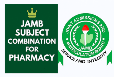 JAMB Subject Combination For Pharmacy 2026/2027