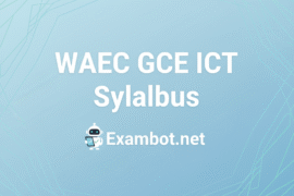 WAEC ICT Syllabus 2026/2027